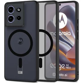 Tech-Protect MagMat Magnētiskais viedtālruņa apvalks Motorola Edge 50 Neo - melns