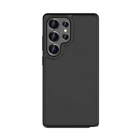 Rock Guard Touch Matte Series Viedtālruņa apvalks Samsung Galaxy S25 Ultra melns