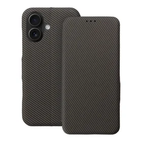 FOLIO Side Magnet viedtālruņa apvalks (m) saderīgs ar IPHONE 16 - brūns