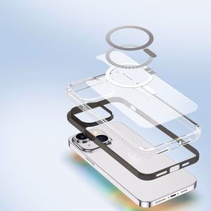 Dux Ducis Clin2 vāciņš iPhone 14 Plus magnētiskais MagSafe apvalks pelēks
