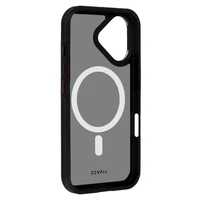 Liavec Hybrid MagSafe viedtālruņa apvalks iPhone 16 pelēks