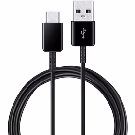 Samsung EP-DG970BBE USB-A – USB-C kabelis 1.5m (OOB lielapjoma – aizvietojošs iepakojums) – melns