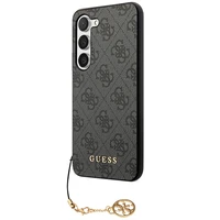 Guess 4G Charms Collection viedtālruņa apvalks Samsung Galaxy S24+ - melns