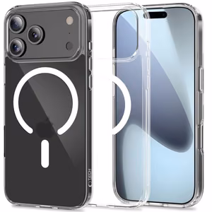 Tech-Protect FlexAir Hybrid Magnētiskais viedtālruņa apvalks iPhone 17 Pro - Caurspīdīgs