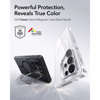 ESR Classic Hybrid Kickstand MagSafe futrālis Samsung Galaxy S26 Ultra - Melns
