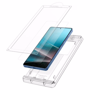 Spigen Elite Shield EZ FIT Hibrīda stikls Samsung Galaxy S25 Ultra - caurspīdīgs