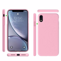 Maciņš SILICONE IPHONE XS MAX rozā