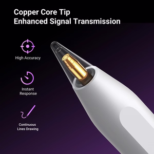 Ugreen LP653 irbulis ar bezvadu uzlādi iPad planšetdatoriem - balts