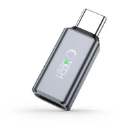 Tech-Protect UltraBoost Type-C uz Lightning adapteris - pelēks