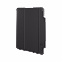 STM Dux Plus - Rugged maciņš iPad Air 11” M3 (2025) / M2 (2024) / iPad Air 10.9” (5th-4th gen.) (2022-2020) MIL-STD-810G with Apple Pencil turētājs (melns)