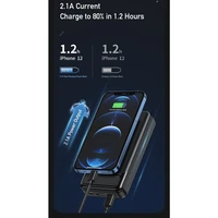 Ārējā baterija Power Bank Awei P6K 5V/2.1A 20000mAh melna