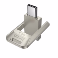 HOCO USB zibatmiņa USB A + USB C UD17 64GB USB3.0
