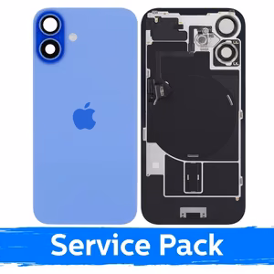 Back Cover Compatible With Apple iPhone 16 Plus / Ultramarine / (Service Pack)