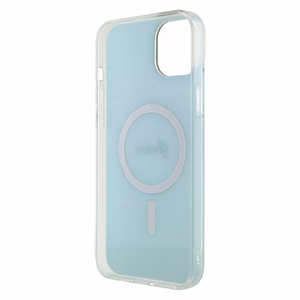 Guess GUHMP15MHITSQ iPhone 15 Plus 6.7" tirkīza/tirkīza cietais apvalks IML Iridescent MagSafe