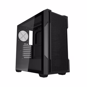 Darkflash DS900 Mesh datora korpuss bez ventilatoriem (Melns)
