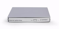 Gembird DVD-USB-021-SV External USB DVD drive, sudraba