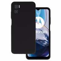 Viedtālruņa apvalks silikona Lite Motorola Moto E22/E22i (m) - melns (m)