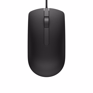 DELL Wired Mouse - MS116 - melns - (RTL BOX)