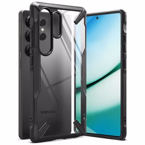 Ringke Fusion X viedtālruņa apvalks Samsung Galaxy S25 Ultra - melns