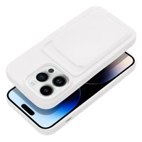 Karteņu viedtālruņa apvalks IPHONE 14 Pro balts