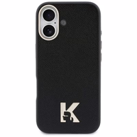 Karl Lagerfeld Karl Head Logo MagSafe futrālis iPhone 17 - melns