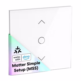 Meross MRS100MA(EU) Viedais WiFi žalūziju slēdzis (Matter)