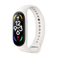 Silikona siksna Xiaomi Mi Band 5 / 6 / 7 smilšaina (11)