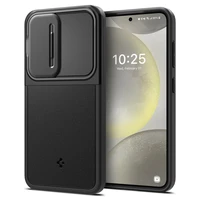 Spigen Optik Armor viedtālruņa apvalks Samsung Galaxy S24 - melns