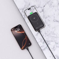 Tech-Protect PB24 LifeMag QI2 MagSafe 10000mAh Portatīvais lādētājs (m) - melns