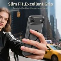 Tech-Protect MagFlex Magnētiskais viedtālruņa apvalks iPhone 17 Air - Matēts melns