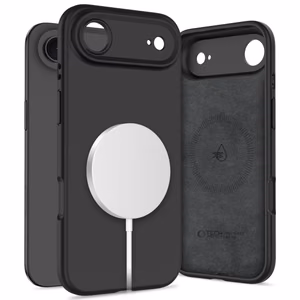 Tech-Protect Silicone MagSafe Case for iPhone 17 Air - Black