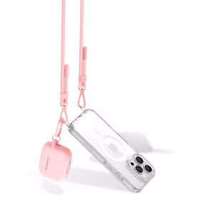 TECH-PROTECT C5SE ROPE CROSSBODY STRAP gaiši rozā