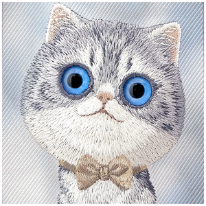 Nimmy Big Eyed Pet 2.0 kaķa viedtālruņa apvalks iPhone 17 - pelēks