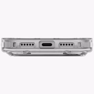 Uniq Heldro Air Magclick Charging vāciņš iPhone 18 Pro Max / 17 Pro Max – caurspīdīgs