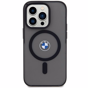 BMW IML Signature magnētiskais viedtālruņa apvalks iPhone 15 Pro - melns