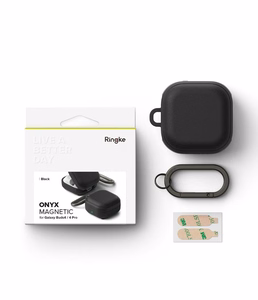 Ringke Onyx Magnetic maciņš priekš Samsung Galaxy Buds 4 / 4 Pro melns