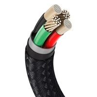 Baseus kabelis Cafule Metal USB - Lightning 1,0 m 2,4A melns