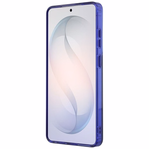 sarkans BULL maciņš SAMSUNG S26 Ultra RBHMS26L24HGDSV (Magnetic Double Layer PC Blended Lines) tumši zils