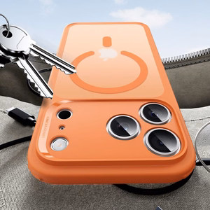 ESR Classic Hybrid MagSafe macins priekš iPhone 17 Pro - Caurspidigs oranzs