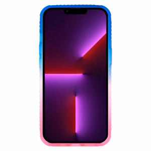 IDEAR apvalks W15 Iphone 14 Plus tumši zils-sarkans