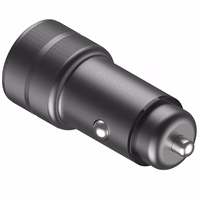 ENERGEA ład. sam. 1xUSB+1xUSB-C PD-QC3.0 38W pelēks/gunmetal Alu Drive PD20+