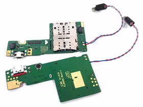 Flex Lenovo Tab M10 TB-X505 (P101DEA-AB0) ar charging connector un microphone, SIM reader ORG