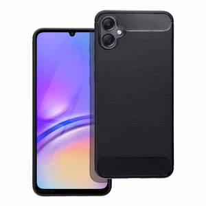 Oglekļa šķiedras viedtālruņa apvalks SAMSUNG A05 melns