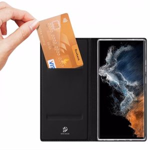 Maciņš Dux Ducis Skin Pro paredzēts Samsung S918 S23 Ultra melns
