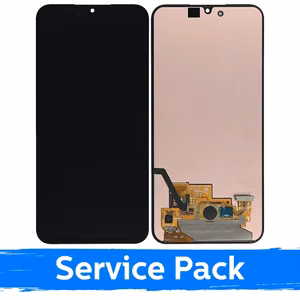 LCD Display Compatible With Samsung A346 A34 5G Black (Service Pack) (NF version)