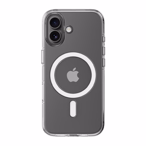 Rock Crystal Shield Series magnētiskais maciņš priekš iPhone 17 caurspīdīgs
