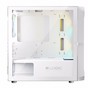 Logic PORTOS ARGB MINI USB 3.0 datora korpuss, balts