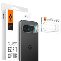 Spigen Optik Glas.tR kameras vāciņš, 2 gabalu komplekts, paredzēts Google Pixel 10 Pro XL - caurspīdīgs