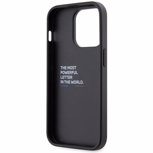 BMW Grip Stand Hot Stamp iPhone 14 Pro macins - Melns