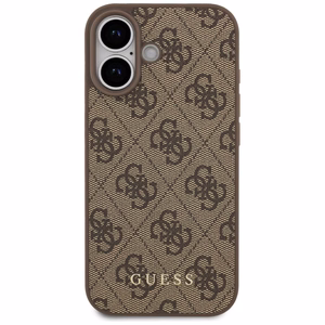 Guess 4G Klasiskais Viedtālruņa apvalks iPhone 17 - brūns